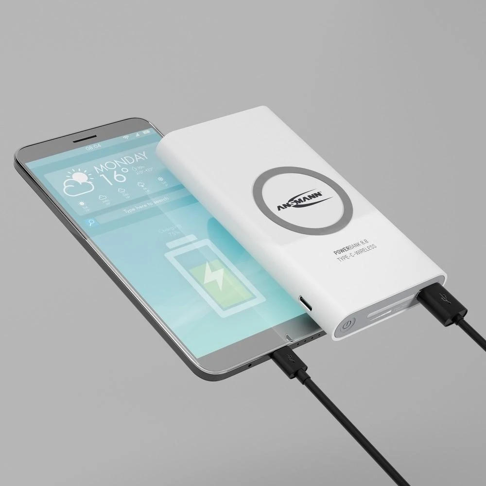 Powerbank Ansmann Ansmannm Powerbank 8.8 Type C Wireless – Induktive Powerbank