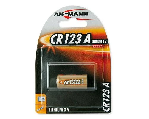 Ansmann CR 123 A ličio baterija pakuotėje