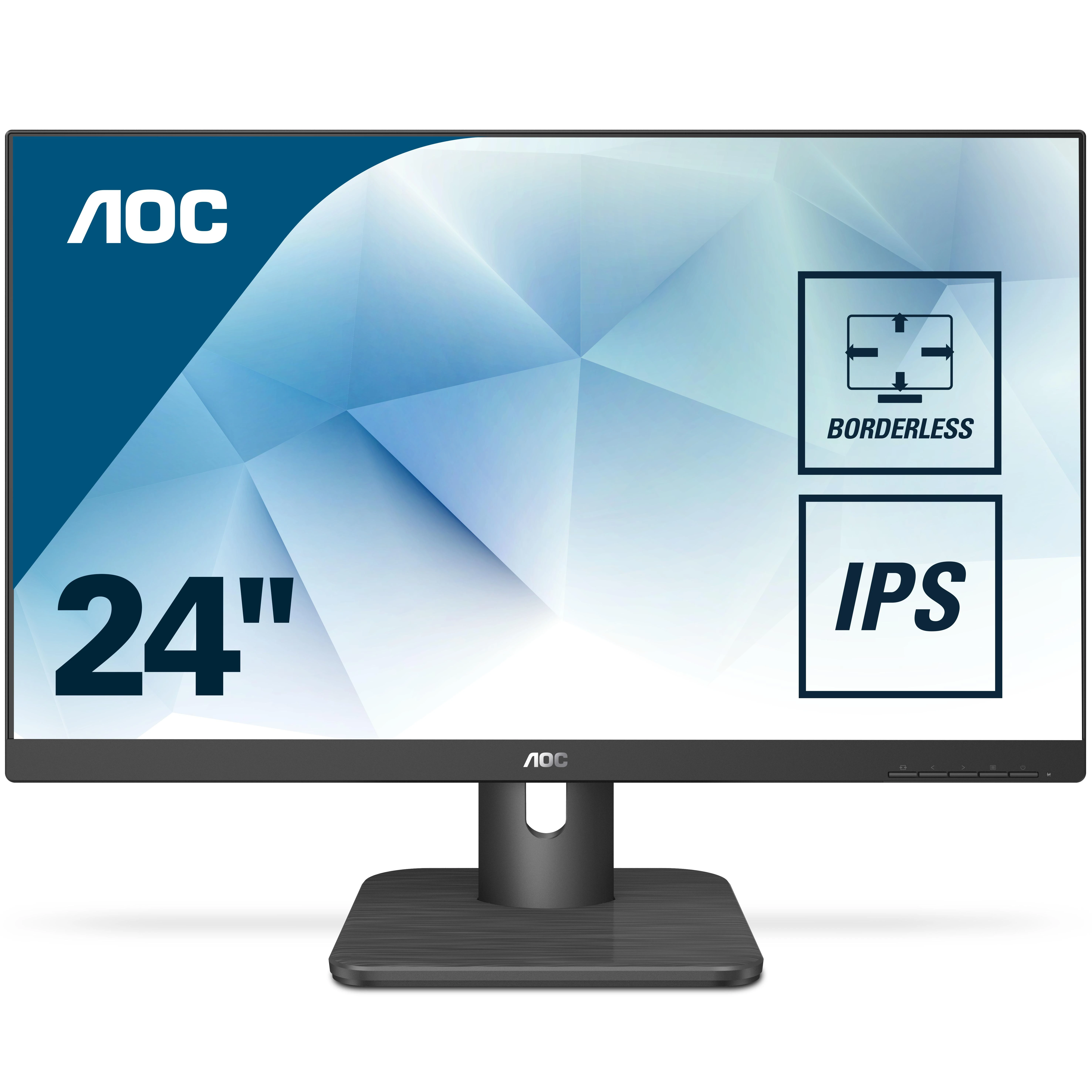 Monitorius Aoc 24E1Q 23,8", Juodos spalvos