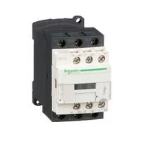 Schneider Electric Schneider maitinimo kontaktorius 3P 18A 24V DC 1NO 1NC - LC1D18BD
