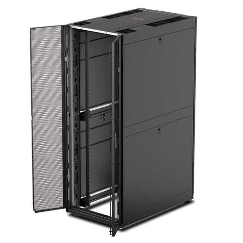 Apc NetShelter SX 42U 750 mm plotis x 1070 mm gilus tinklo korpusas su šonais Juodas