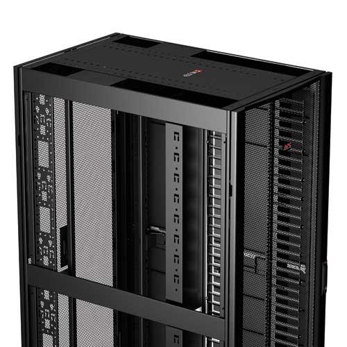 Apc NetShelter SX 42U 750 mm plotis x 1070 mm gilus tinklo korpusas su šonais Juodas