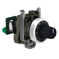 Schneider Electric 10kOhm potenciometras su skale