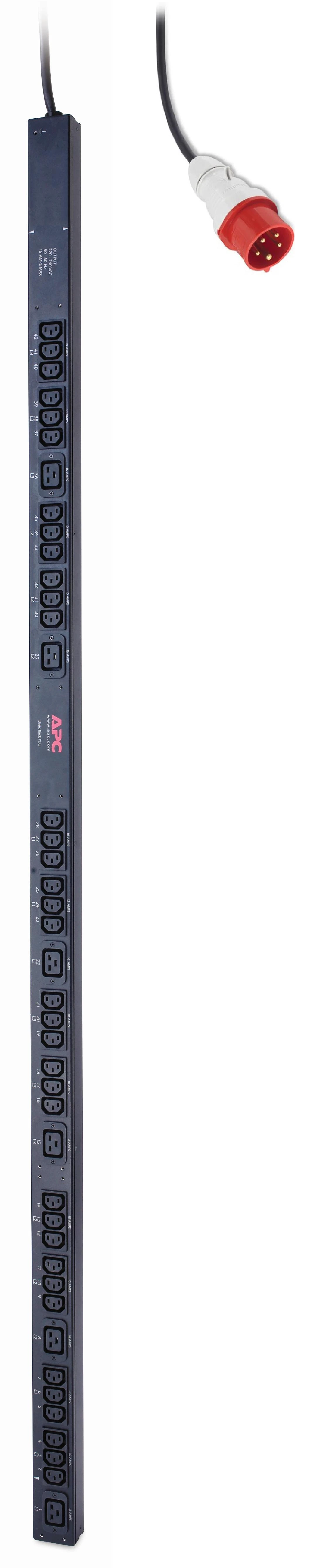 Apc AP7557 RACK PDU BASIC ZERO U 11kW 36xC13 / 6xC19