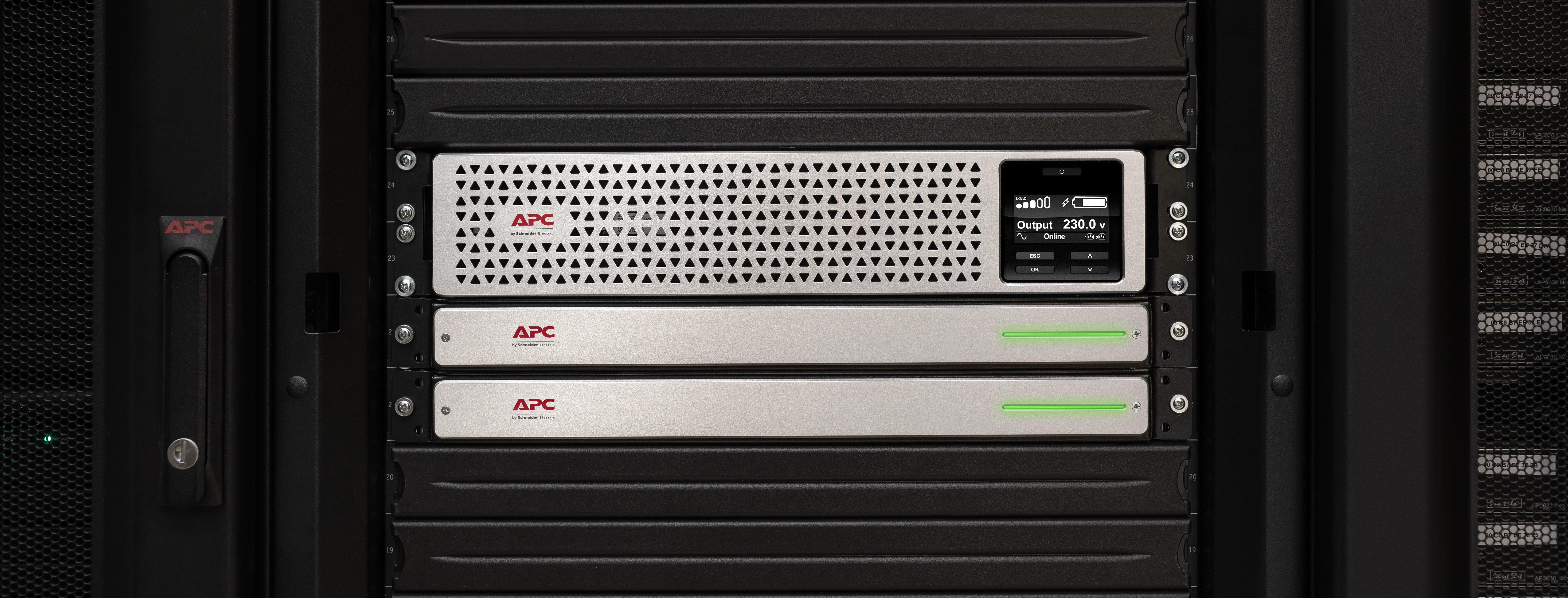 Schneider Electric APC Smart-UPS SRT Li-Ion 1000VA RM 230V tinklo plokštė