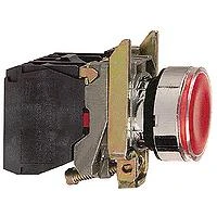 Schneider Electric XB4 raudonas mygtukas šoniniu kampu