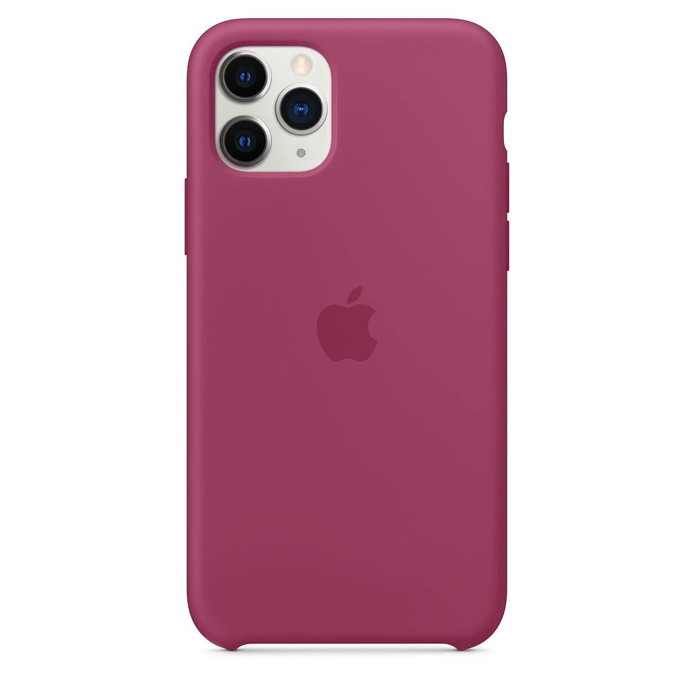 Apple iPhone 11 Pro Silikoninis dėklas - Tamsiai rožinis