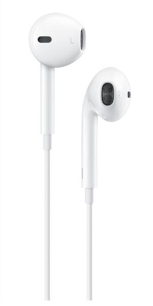 Ausinės Apple EarPods su 3.5 mm ausinių jungtimi MD827ZM