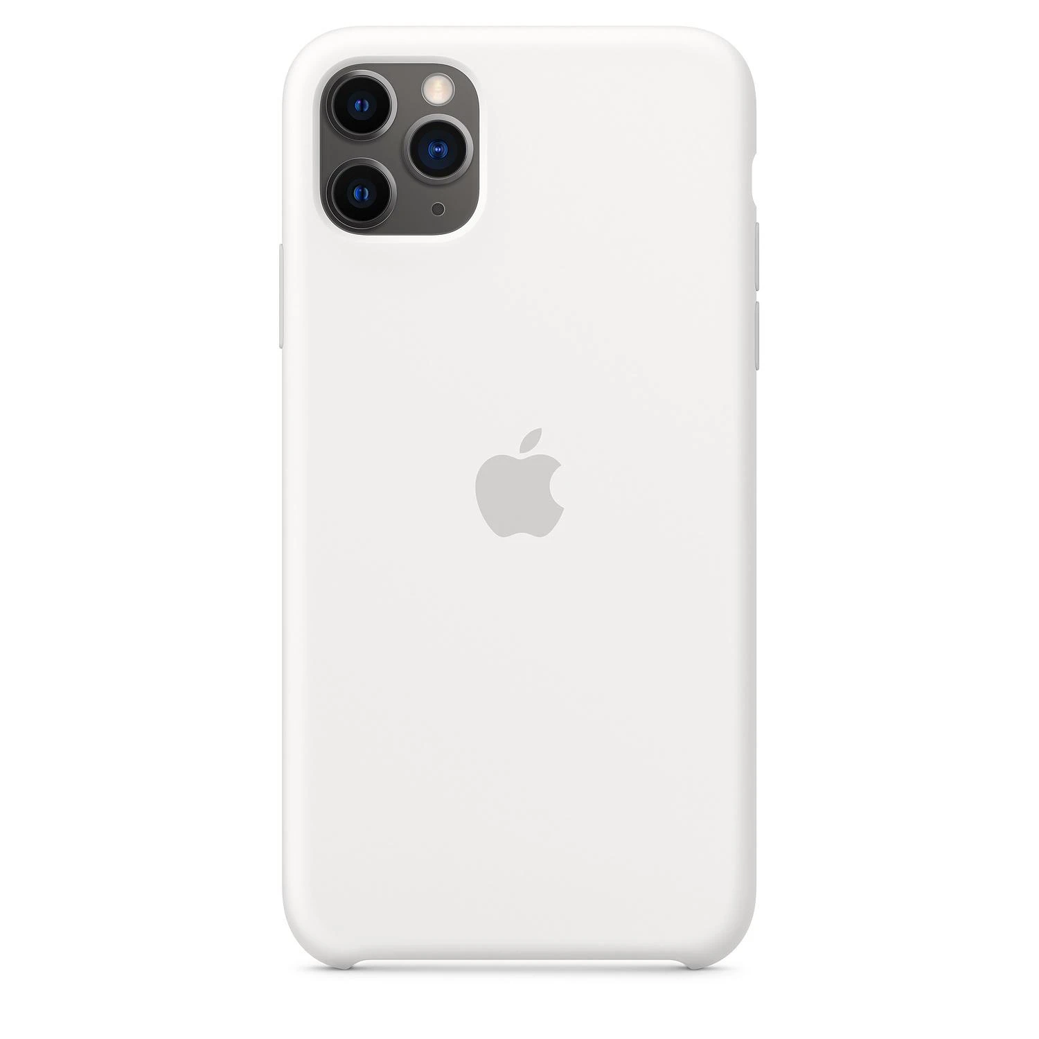 Apple iPhone 11 Pro Max Silikoninis dėklas - Baltas