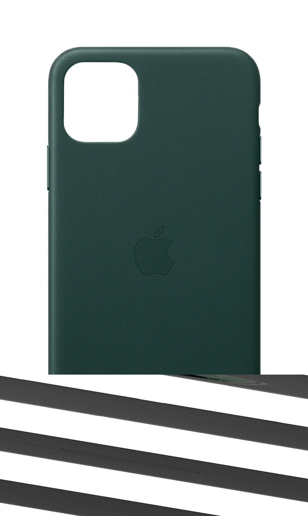 Apple iPhone 11 Pro Max Odinis dėklas - Miško žalumos
