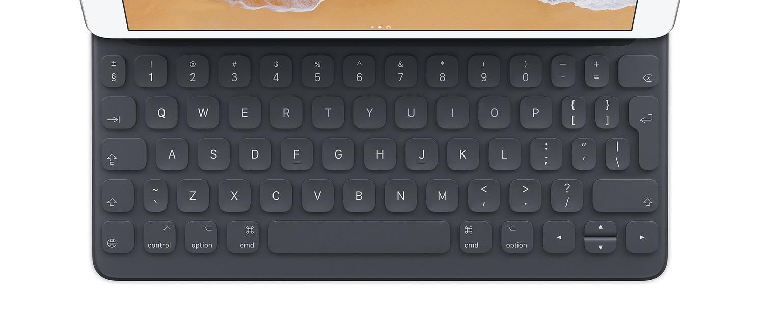 Apple Smart Keyboard for iPad (7th generation) and iPad Air (3rd generation) - International English - MPTL2Z/A (Ekspozicinė prekė)