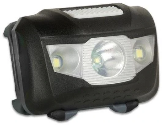 Arcas | Priekinis žibintas | ARC5 | 1 LED+2 prožektorių šviesos diodai | 5 W | 160 lm | 4+3 šviesos funkcijos