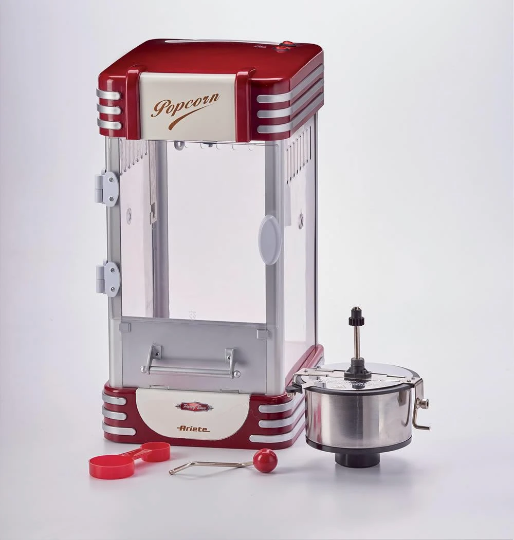 Ariete 2953 Spragėsių (popkorno) gaminimo aparatas Popcorn Popper Party Time Maxi XL