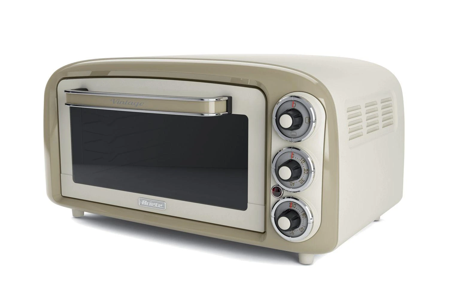 Elektrinė krosnelė Ariete Vintage 979, 1380 W, smėlio spalvos