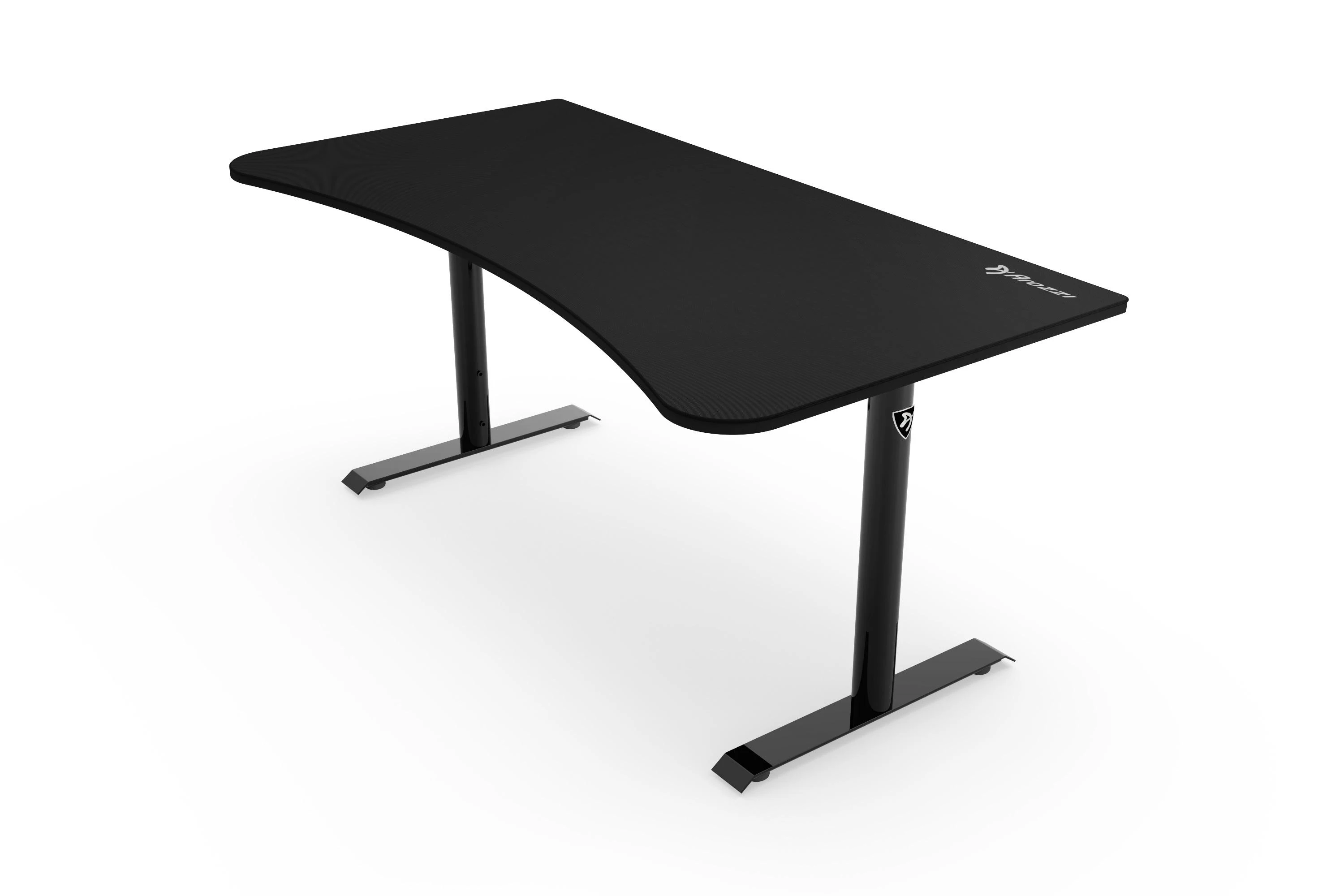 Žaidimų stalas Arozzi Arena Gaming Desk, Reguliuojamo aukščio 710-810mm, Juodas