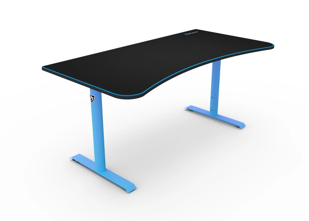 Žaidimų stalas Arozzi Arena Gaming Desk, Reguliuojamo aukščio 710-810mm, Mėlynas