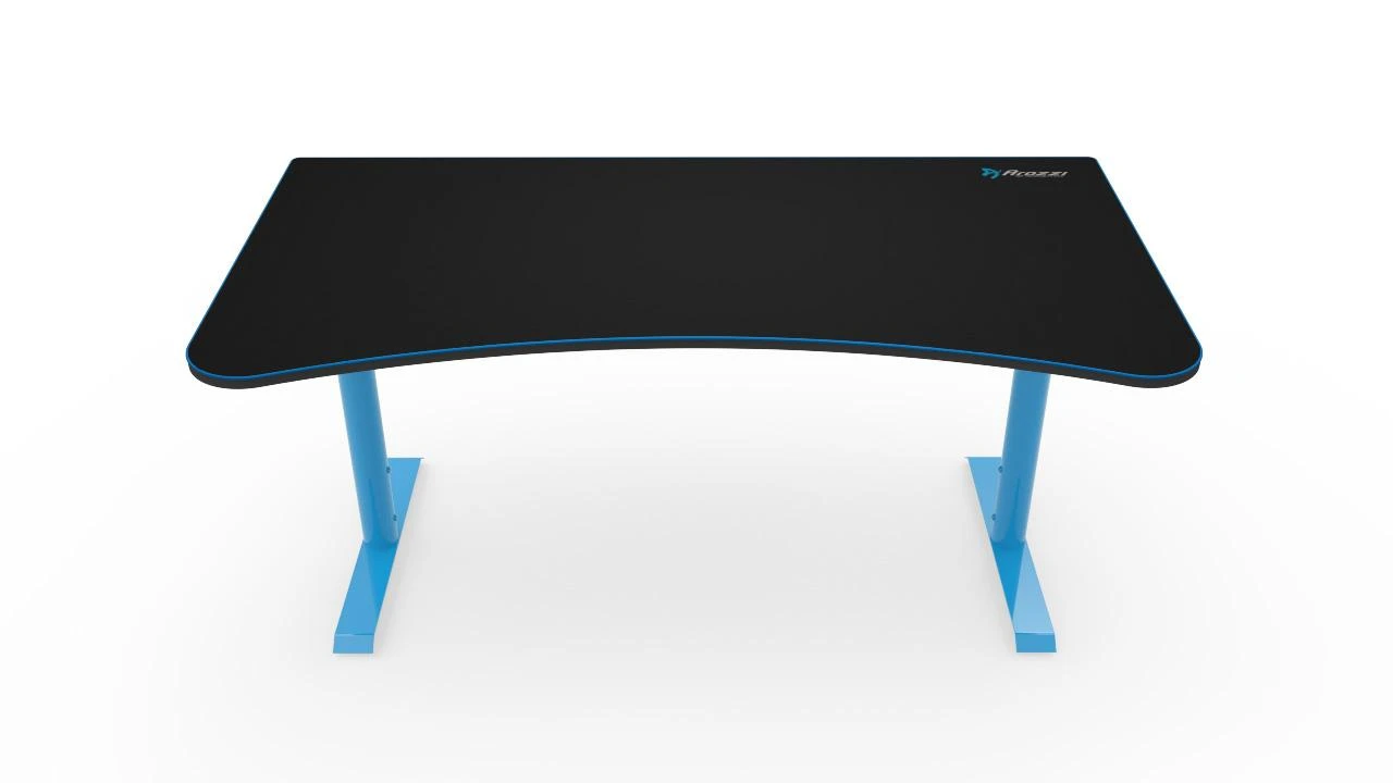 Žaidimų stalas Arozzi Arena Gaming Desk, Reguliuojamo aukščio 710-810mm, Mėlynas