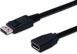 DisplayPort vyriškas į moterišką ilgintuvas 2m