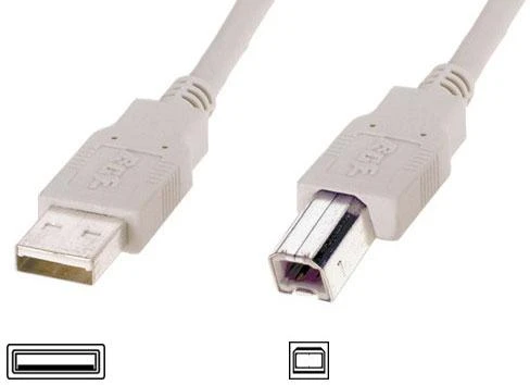 Assmann Electronic Kabelis USB 2.0 (A - B) juodas, 1.8m