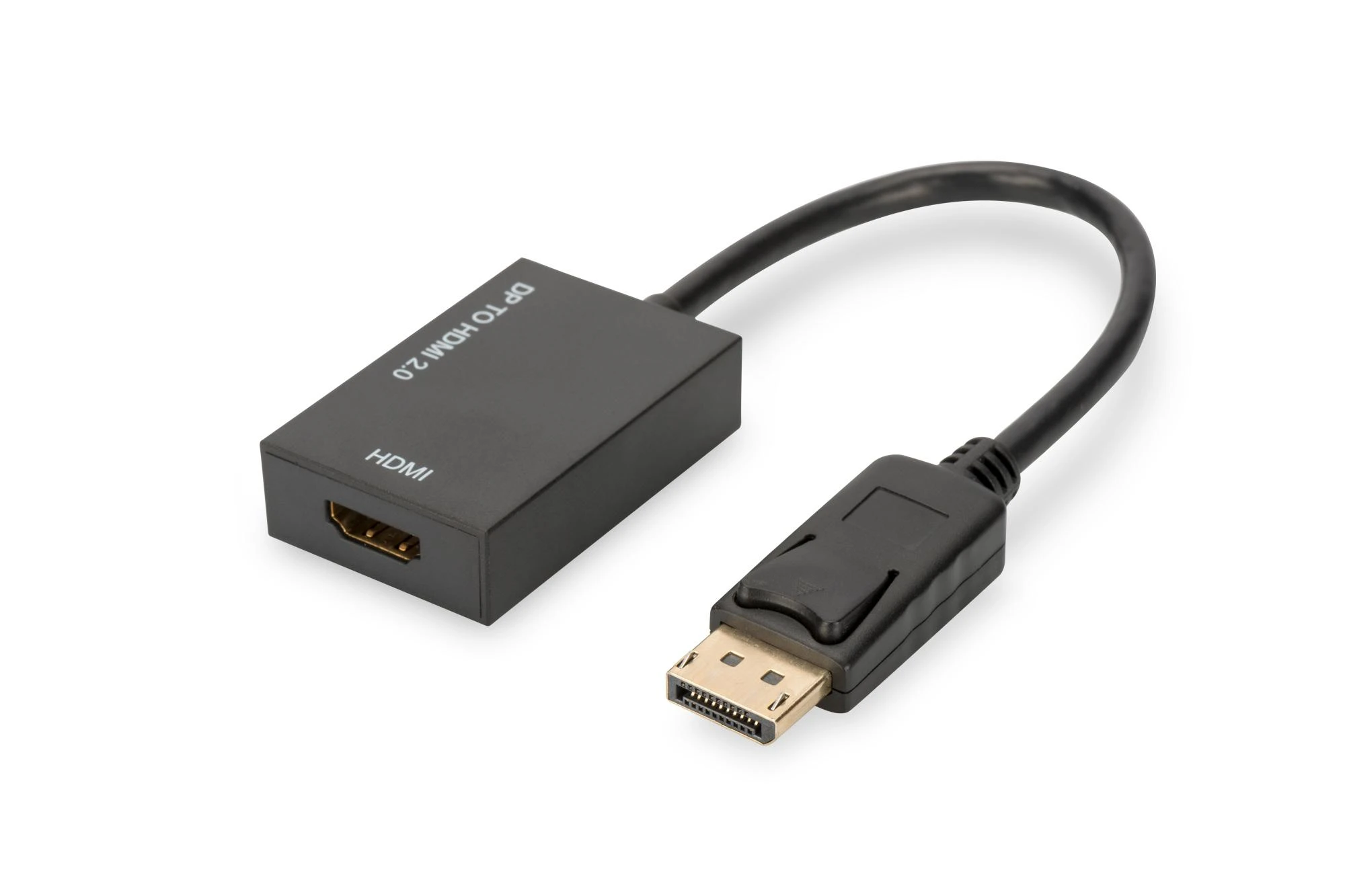DisplayPort į HDMI 2.0 adapteris su fiksatoriumi