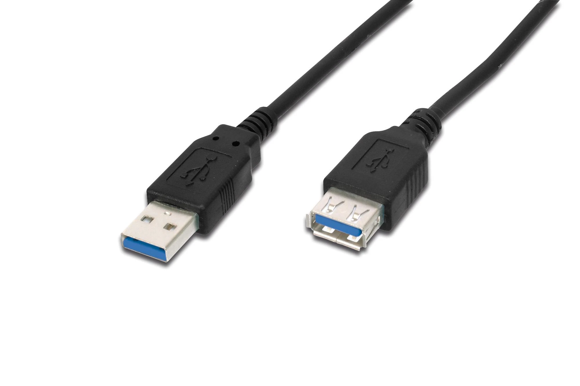 Assmann Electronic DIGITUS USB 3.0 ilgintuvas A tipas M/F 1.8m USB 3.0 atitinka bl
