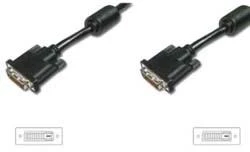 Assmann Electronic ASSMANN VGA laidinis kabelis DVI 2m Dual Link 2Ferrit Cores K8 masinis 24+1