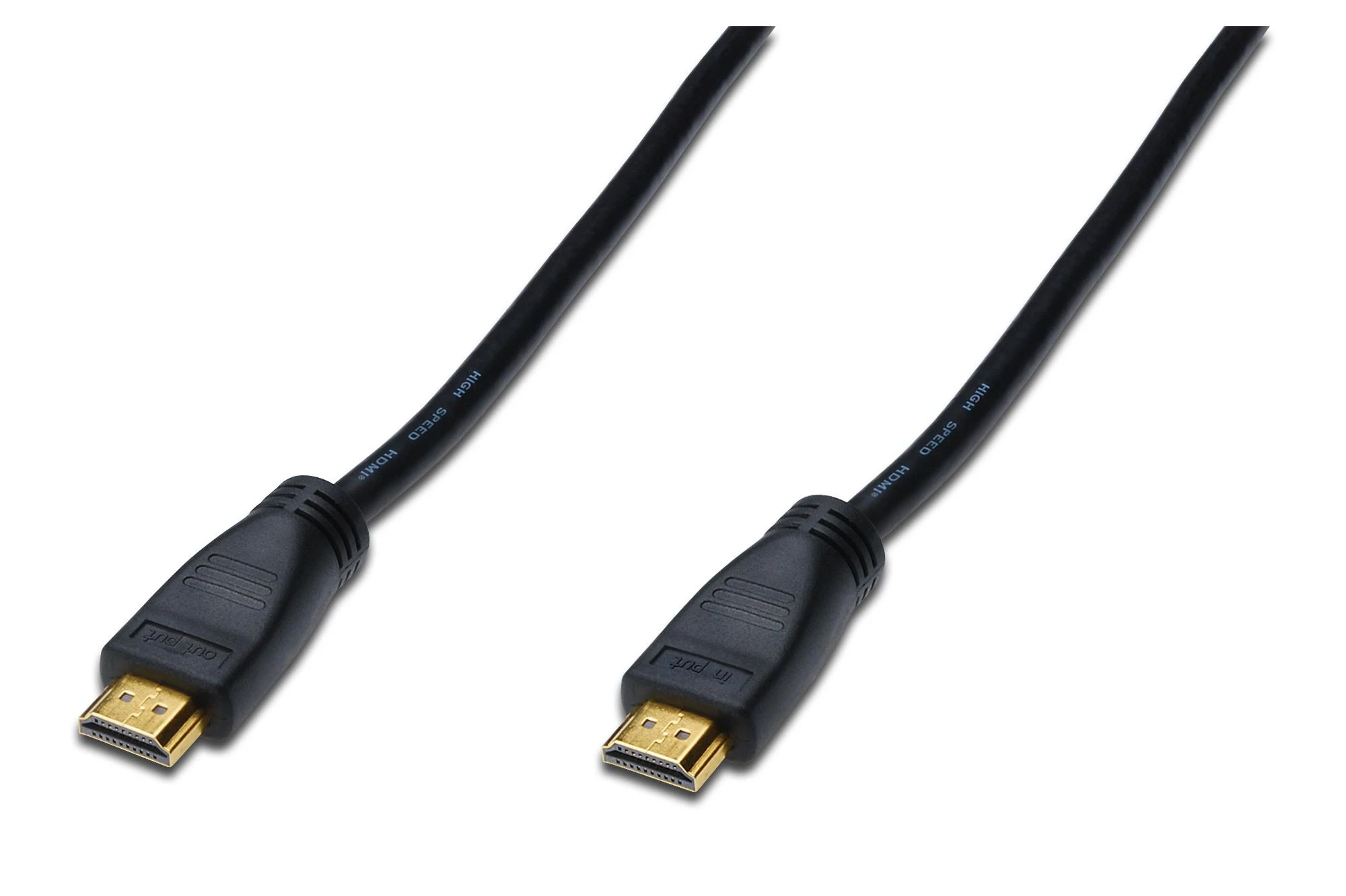 HDMI kabelis su stiprintuvu 40m, auksinės jungtys