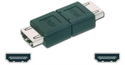 Assmann Electronic ASSMANN HDMI adapteris tipas A F/F Ultra HD 60p bl