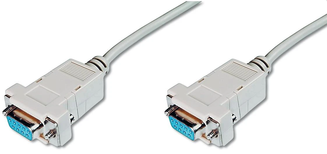 Assmann D-Sub9 nulinio modemo kabelio jungtys
