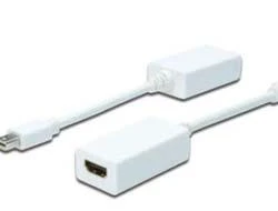 Assmann Electronic ASSMANN DisplayPort adapterio kabelis mini DP - HDMI tipas AM/F 0.15m DP 1.1a suderinamas su CE wh