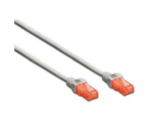 Assmann Electronic DIGITUS CAT 6 U-UTP patch kabelis Cu LSZH AWG 26/7 ilgio 15 m spalvotas pilkas