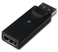 DisplayPort į HDMI adapteris, juodas