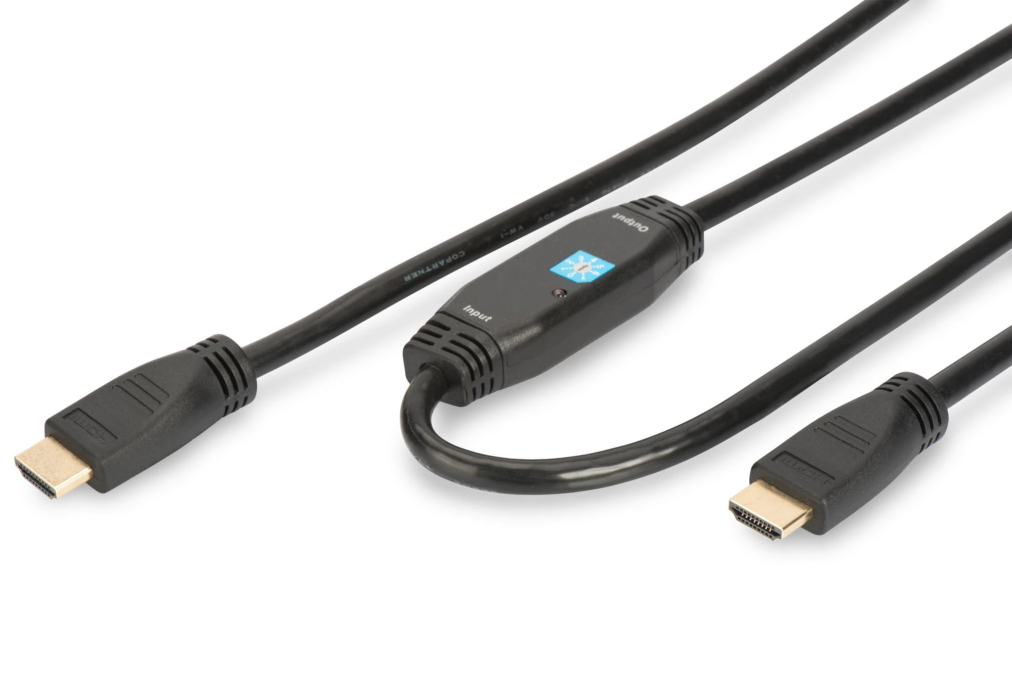 DIGITUS HDMI laidas su signalo stiprintuvu