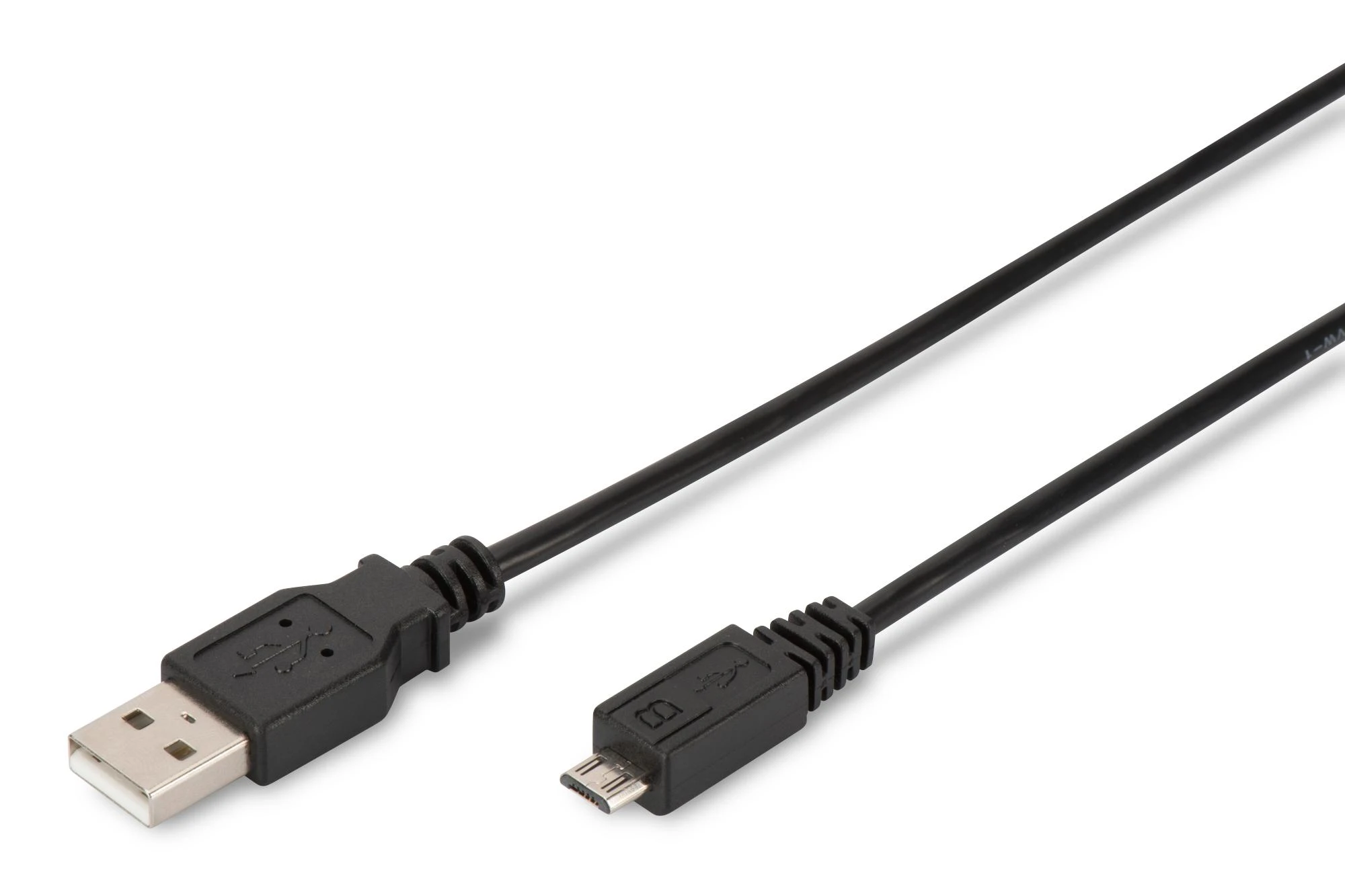 Assmann Electronic DIGITUS USB jungties kabelis tipas A - micro B M/M 1.0m USB 2.0 suderinamas bl