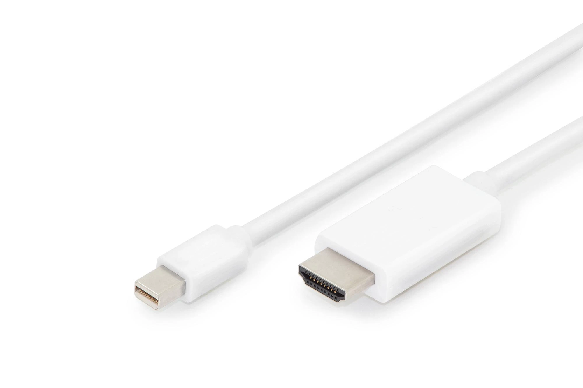 Assmann Electronic ASSMANN DisplayPort Adapteris Cable Mini DP - HDMI Type A St / St 2.0m DP 1.2 HDMI 2.0 4K / 60Hz CE mes