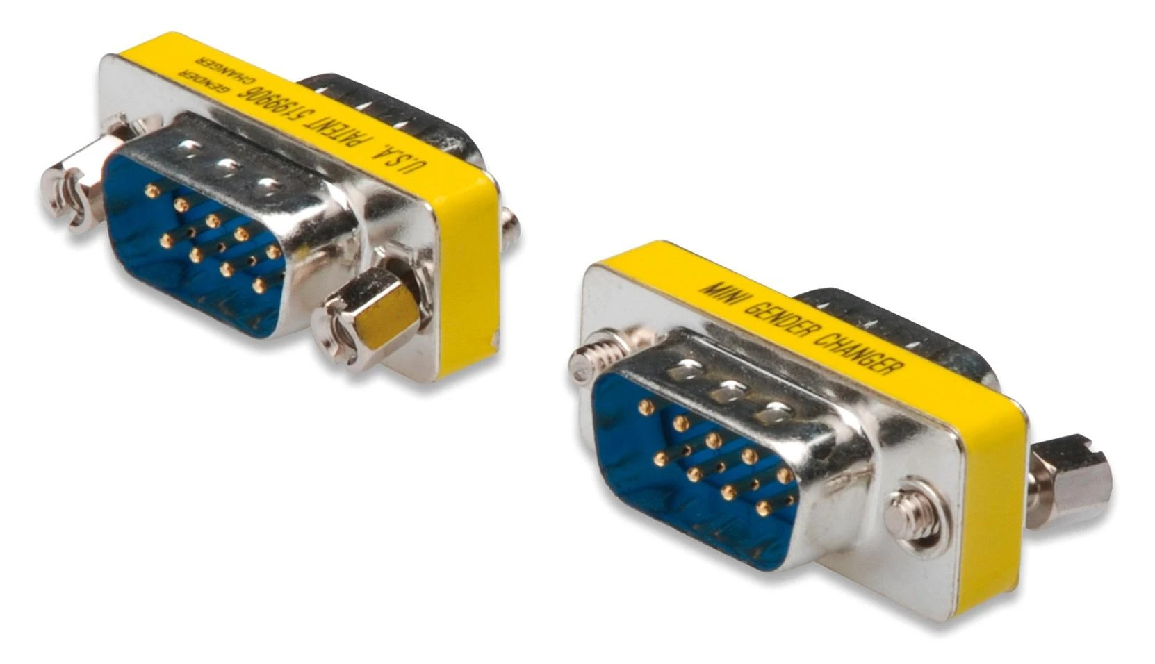 Digitus Assmann Electronic ASSMANN Gender Changer D-Sub9 metalinis korpusas M/M su šešiabriauniais varžtais
