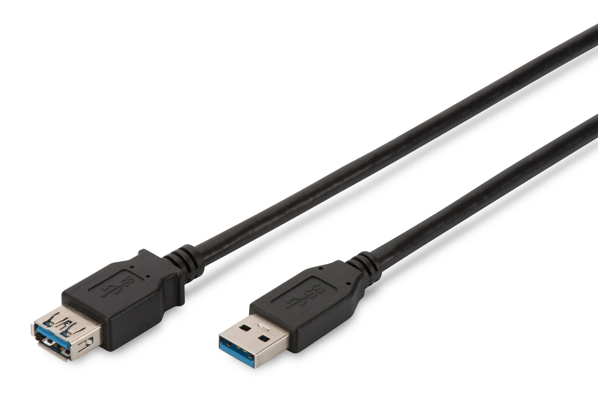 Assmann Electronic DIGITUS USB 3.0 ilgintuvas A tipas M/F 1.8m USB 3.0 atitinka bl