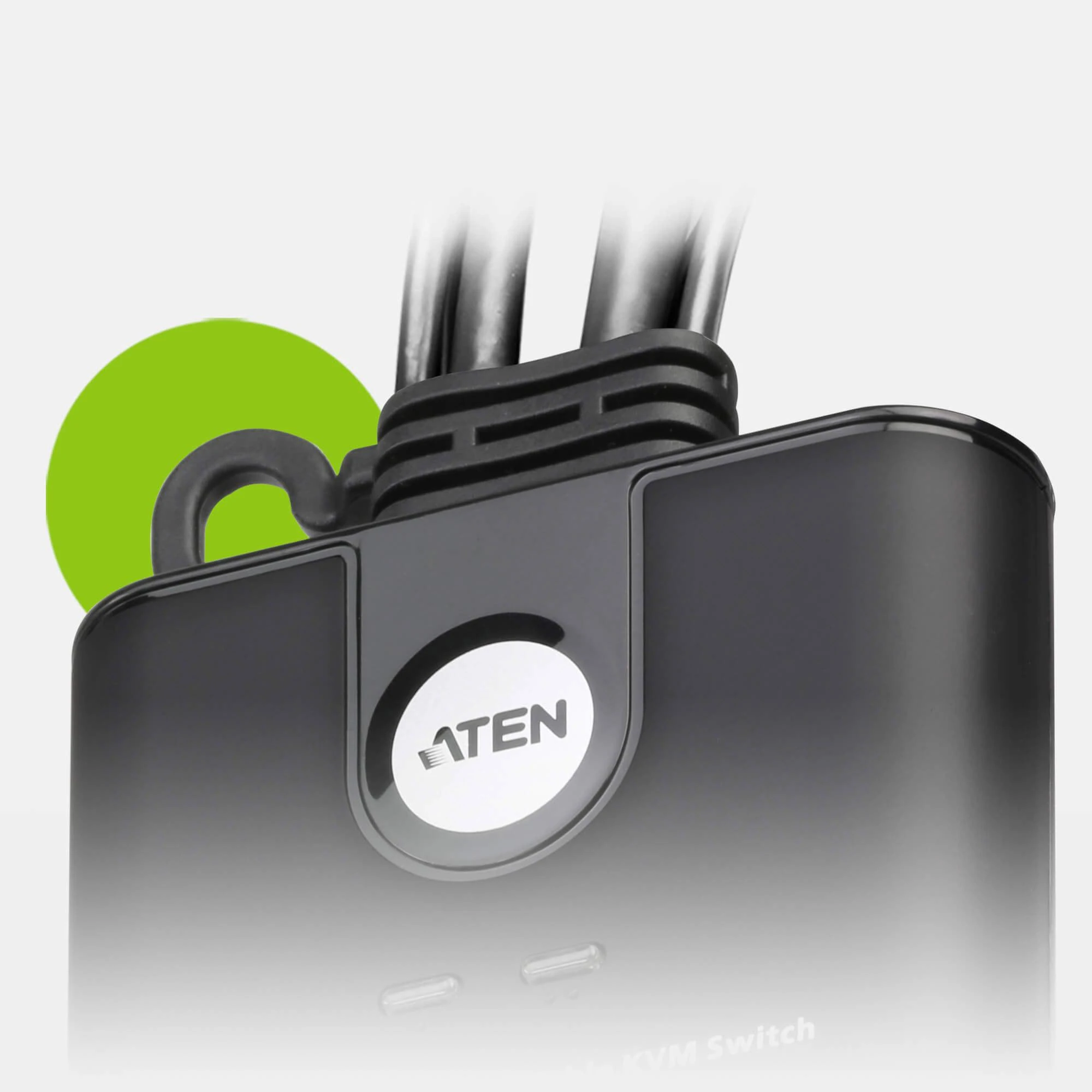 Aten | 2 prievadų USB FHD HDMI kabelis KVM jungiklis | CS22HF