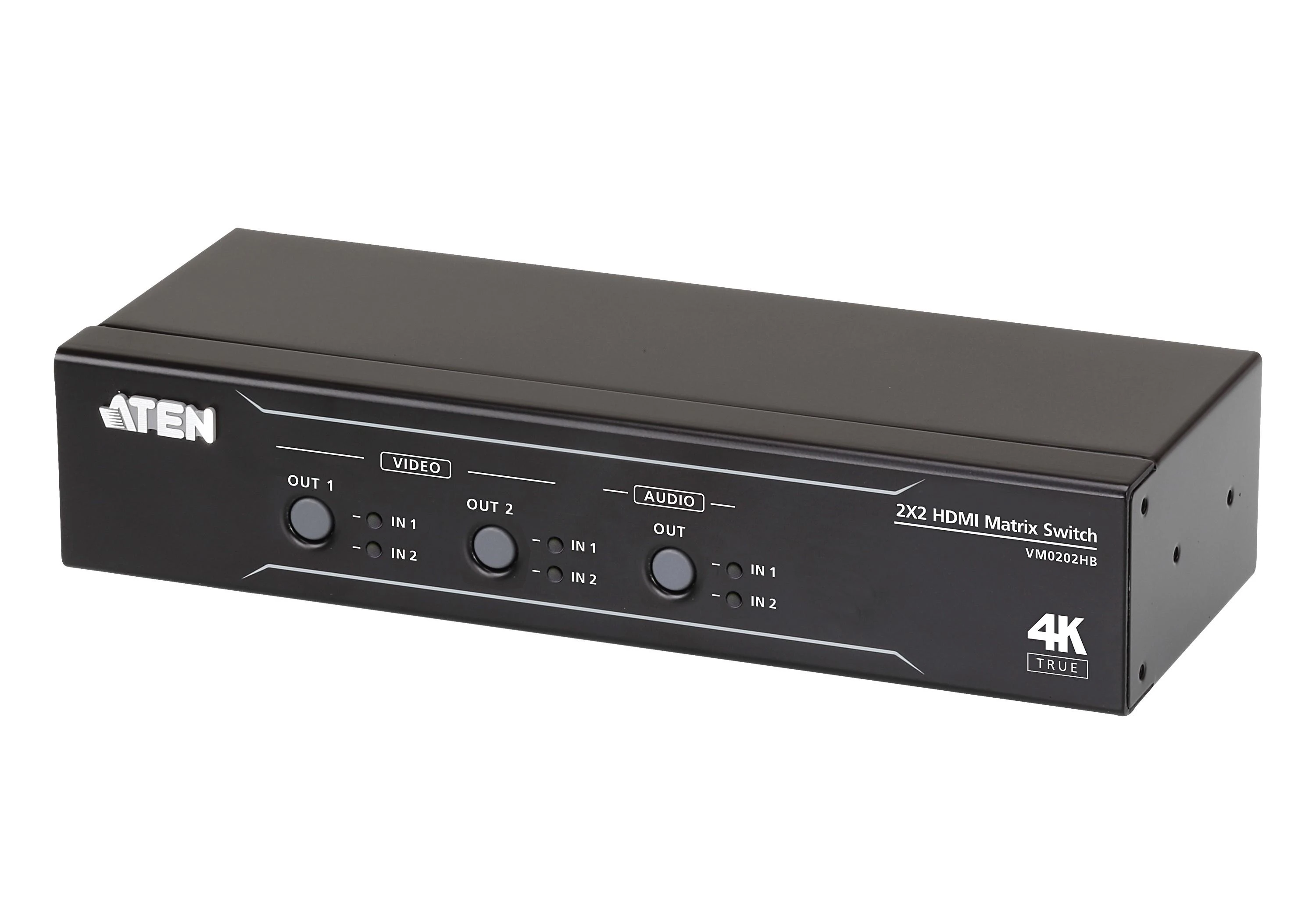Aten VM0202HB HDMI matricos priekinė panelė