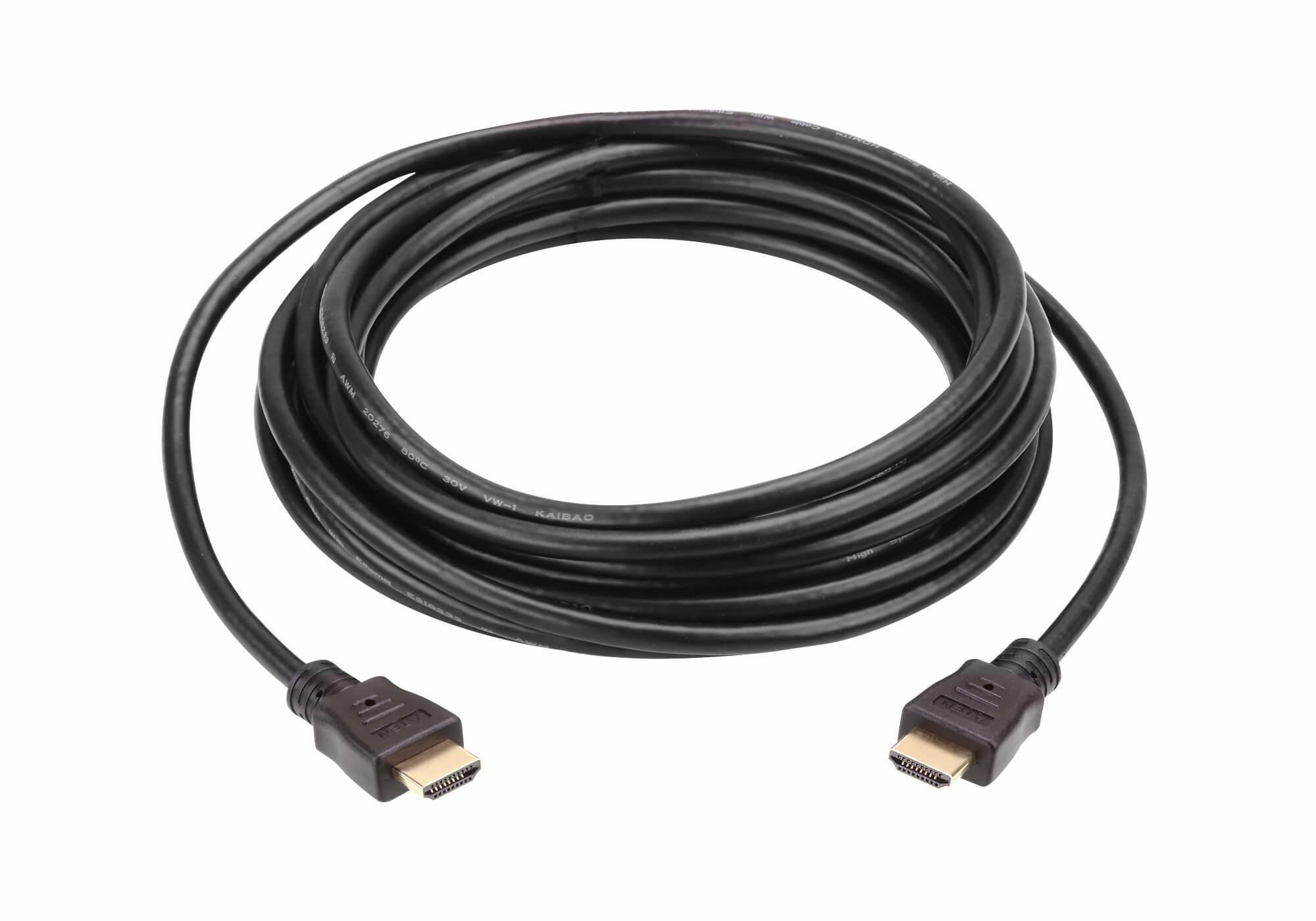 Kabelis Aten HDMI – HDMI 5m juoda (2L-7D05H-1)