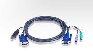 ATEN 2L-5506UP ATEN KVM Cable (SVGA, PS/2, PS/2/USB) - 6m