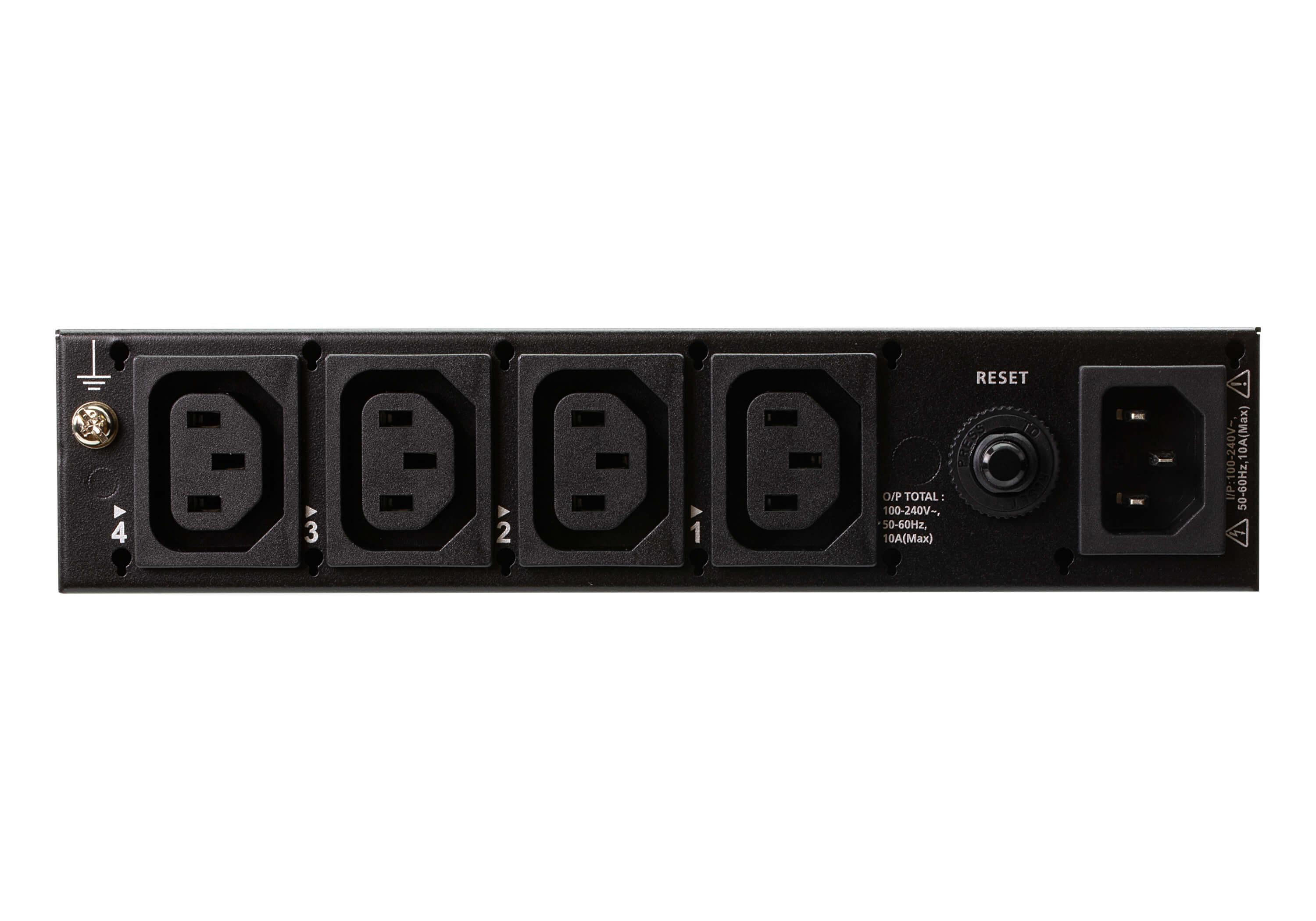Aten 4-Outlet 1U Half-Rack eco | Aten