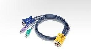 ATEN 2L-5202P KVM kabelis su VGA ir PS/2 jungtimis