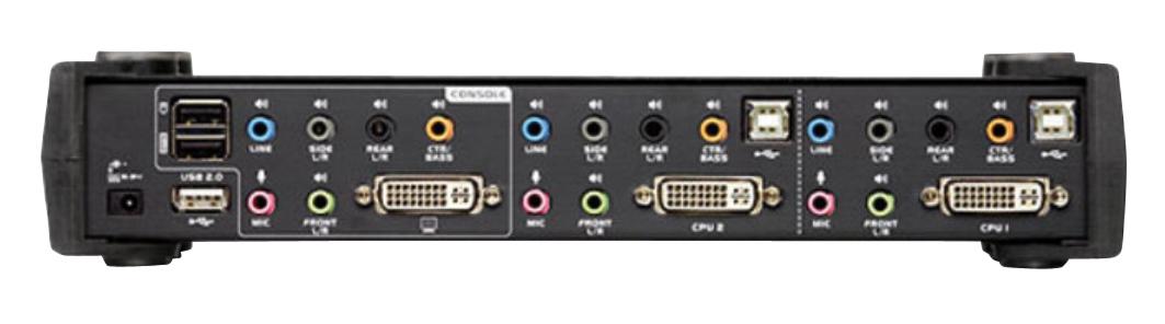 Aten USB DVI Dual Link / CH7.1 garso KVMP jungiklis CS1782A