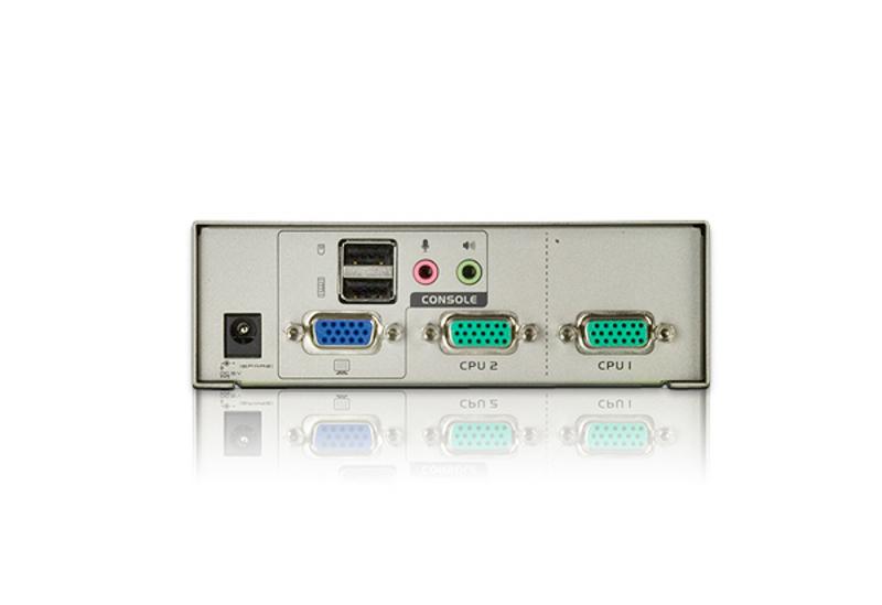 Aten ATEN CS72U jungiklis 2 USB prievadas KVM Audio - 14016313
