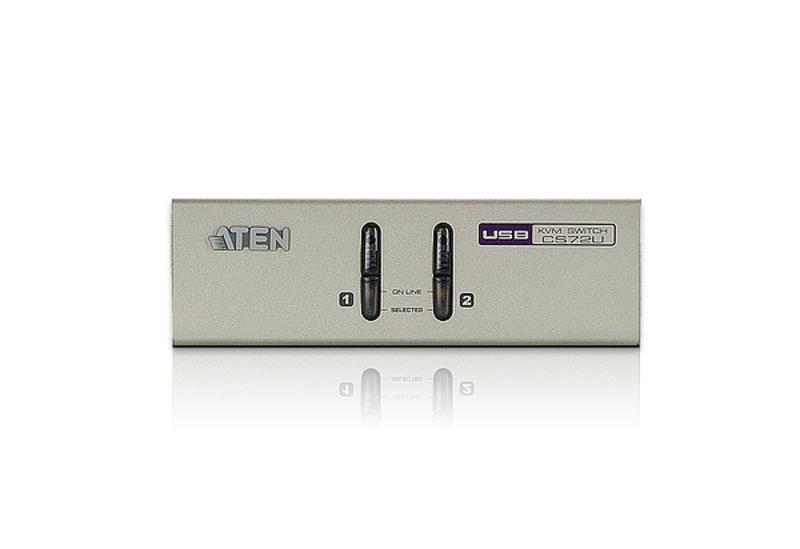 Aten ATEN CS72U jungiklis 2 USB prievadas KVM Audio - 14016313