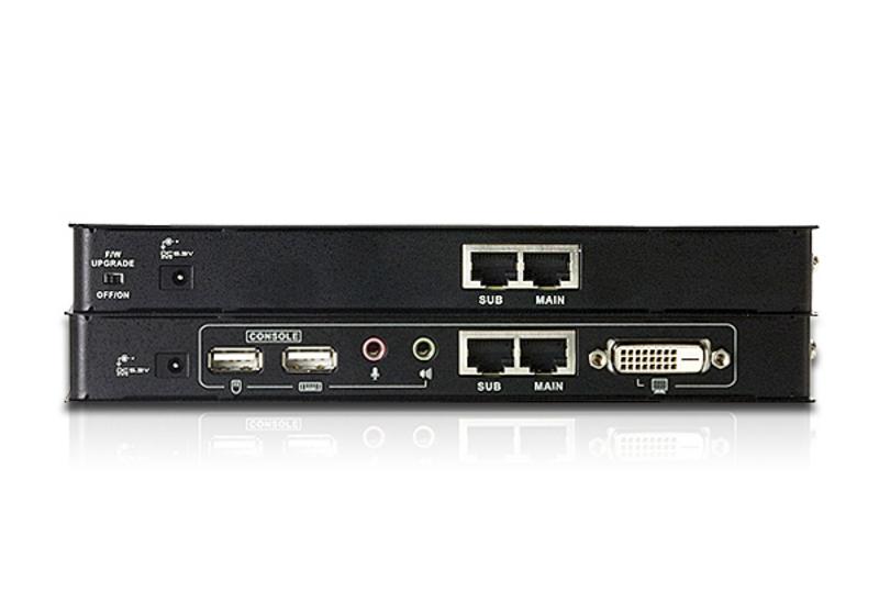 ATEN CE600-A7-G ATEN CE600 DVI ir USB pagrįstas KVM plėtiklis su RS-232 serijiniu 60 m