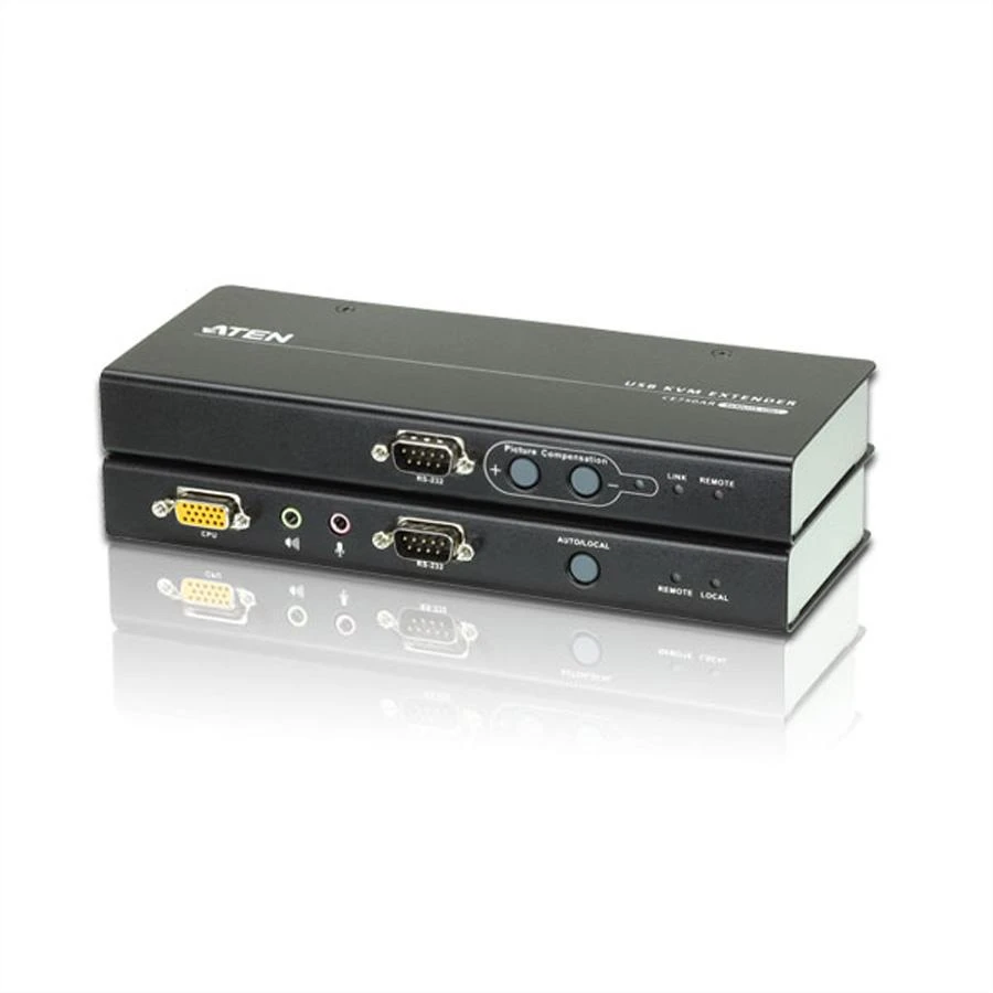 ATEN CE750A-AT-G CE750A USB VGA/Audio Cat 5 KVM plėstuvas 1280x1024 200m