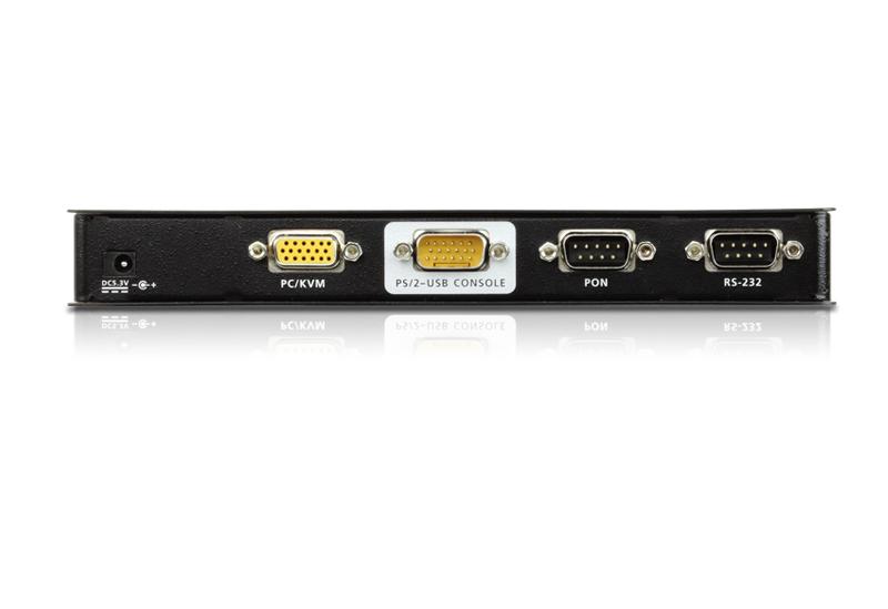 ATEN CN8000A-AT-G ATEN 1 - Vietinė / nuotolinė bendrinimo prieiga, vieno prievado VGA KVM per IP jungiklis 1920x1200