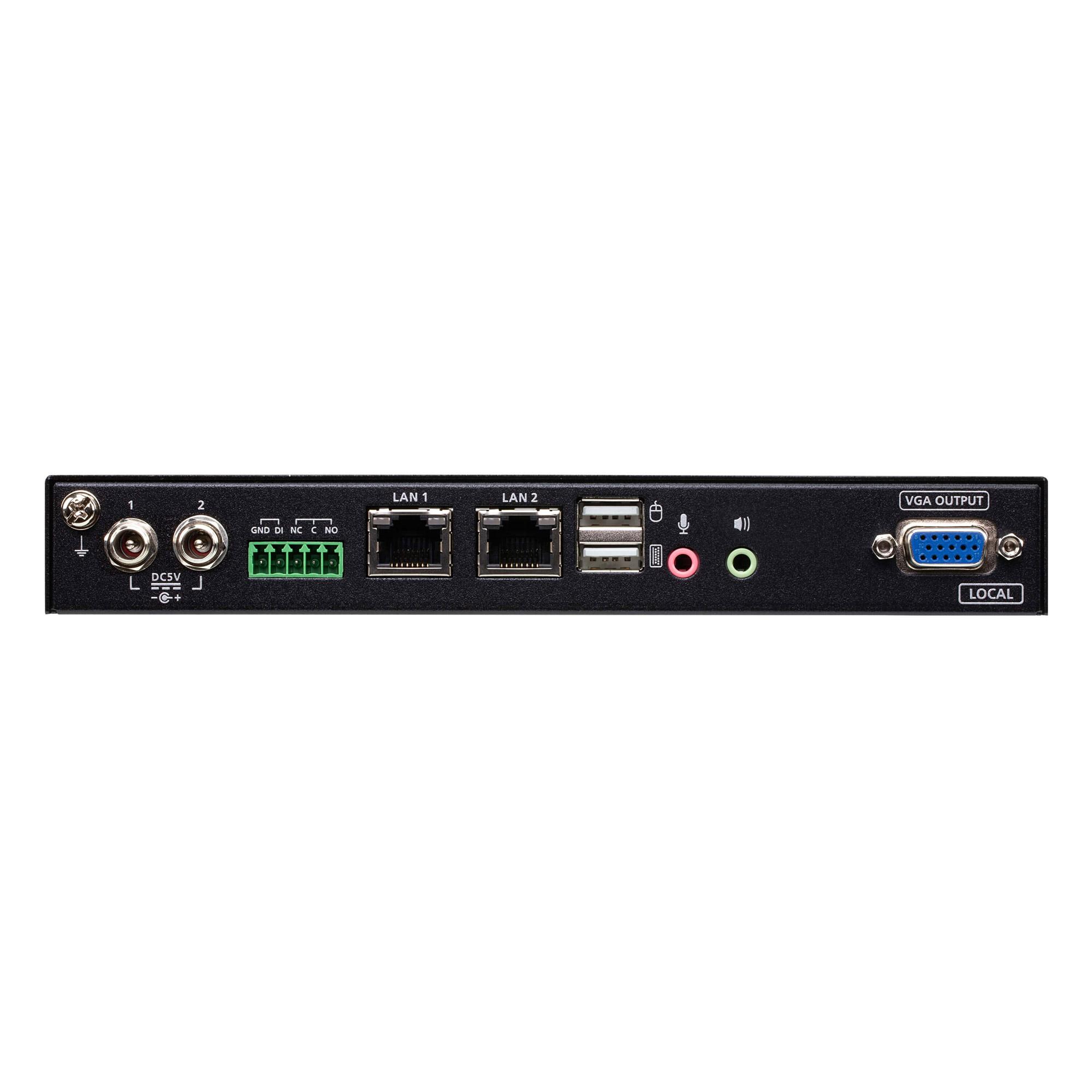 Aten | 1-Vietinė / nuotolinė bendrinimo prieiga vieno prievado VGA KVM per IP jungiklis | CN9000 | Garantija 24 mėn.